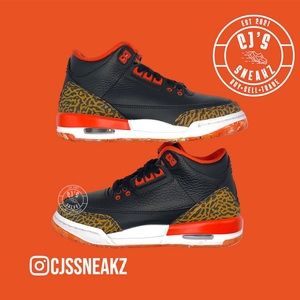 Authentic Air Jordan Retro 3 ‘Kumquat’ Size 5 Grade School Deadstock!